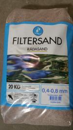 Pool Malmö - Bild på Filtersand