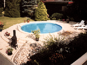 Rund pool