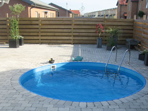 Rund pool
