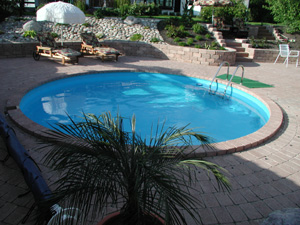 Rund pool